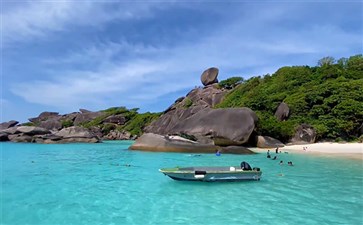 普吉岛旅游：斯米兰群岛出海8号岛
