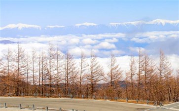 日本旅游：富士山五合目云海