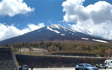 日本旅游：富士山五合目观富士山
