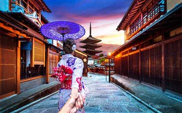 日本旅游：京都清水寺外三年坂