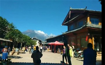 全景云南旅游：丽江白沙古镇