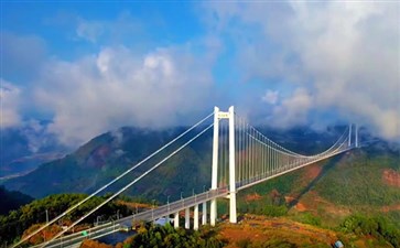 全景云南旅游：龙江大桥