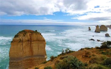 澳大利亚旅游：大洋路十二门徒岩