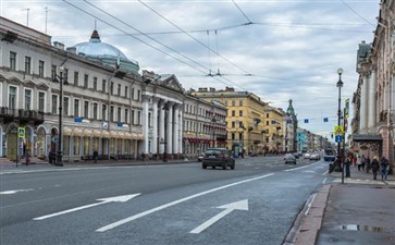 俄罗斯旅游：圣彼得堡涅瓦大街