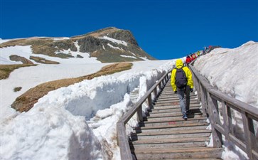 吉林：长白山雪景