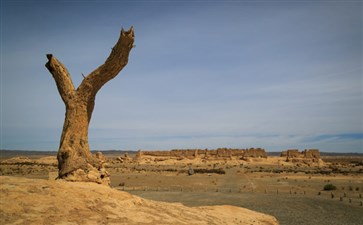 甘肃玉门关大方盘城