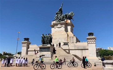 南美洲旅游：巴西圣保罗独立纪念碑