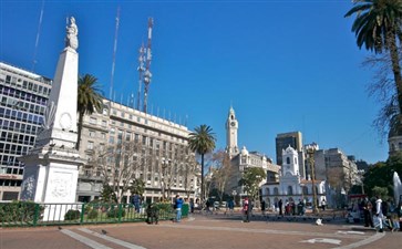 南美洲旅游：阿根廷布宜诺斯艾利斯五月广场