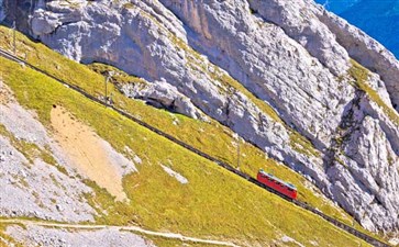 欧洲旅游：瑞士琉森皮拉图斯山