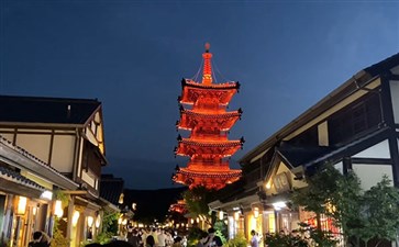 华东旅游：无锡拈花湾夜景