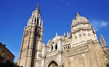 西班牙托莱多古城托莱多大教堂