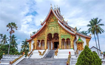 老挝琅勃拉邦大皇宫博物馆