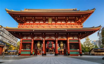 日本旅游：东京浅草观音寺