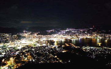 日本旅游：长崎稻佐山夜景