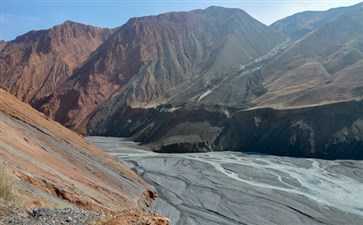 新疆自驾旅游：S101国防公路安集海大峡谷