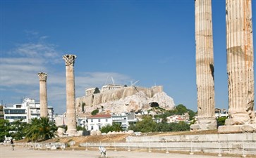 希腊·雅典·奥林匹亚宙斯神庙