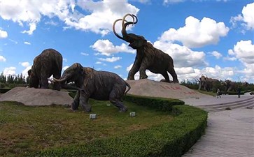 内蒙古呼伦贝尔旅游：猛犸公园