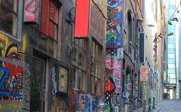 Hosier Lane 涂鸦街