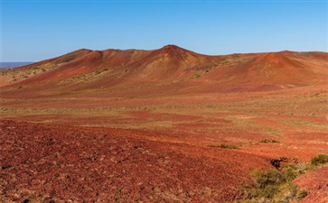 卡拉麦里有蹄类野生动物保护区火烧山