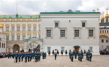 俄罗斯旅游：莫斯科红场旁克里姆林宫内部