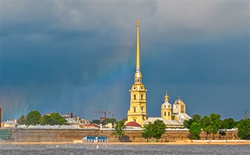 俄罗斯旅游：圣彼得堡彼得保罗要塞