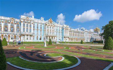 俄罗斯旅游：圣彼得堡叶卡捷琳娜宫