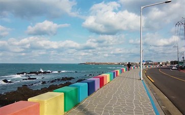 韩国济州岛彩虹公路