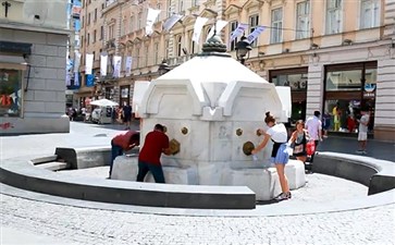 塞尔维亚贝尔格莱德米哈伊洛大公街