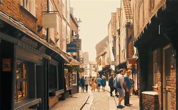 英国约克肉铺街