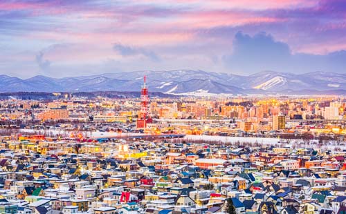 重庆出发出境旅游_[一价全含]北海道7天美食滑雪温泉游[6+1半自由行+函馆夜景]<高端北海道旅游，指定留寿都滑雪度假村2晚连住，特别安排函馆百万夜景/含来回缆车，全程无自费+服务费全包+旅游意外险，>