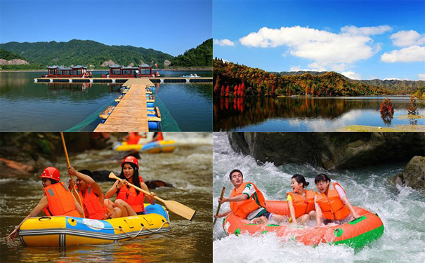 重庆出发避暑旅游_黄水太阳湖、油草河林海漂流休闲避暑二日游<在清凉的黄水，你可以逛千野草场，泛太阳湖小舟，赏《天山黄河》表演，或油草河林海漂流，心动不如行动！>