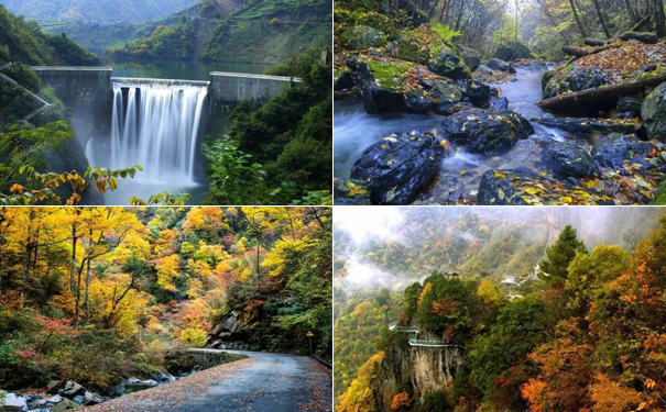 重庆出发国内旅游_【国庆自驾】重庆到秦岭大巴山/黄安坝/飞渡峡/南宫山/平利自驾五日旅游<国庆期间自驾来到人少景美的秦岭大巴山之中，赏黄安坝/飞渡峡/南宫山/亢谷自然美景，观平利最美乡村景色！>