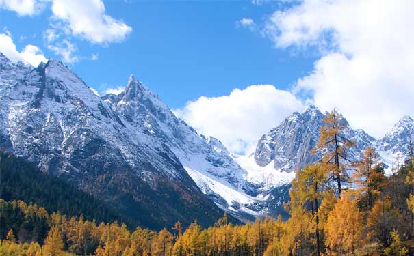 重庆出发国内旅游_四川毕棚沟+坪头羌寨汽车3日游[川西冰雪游]