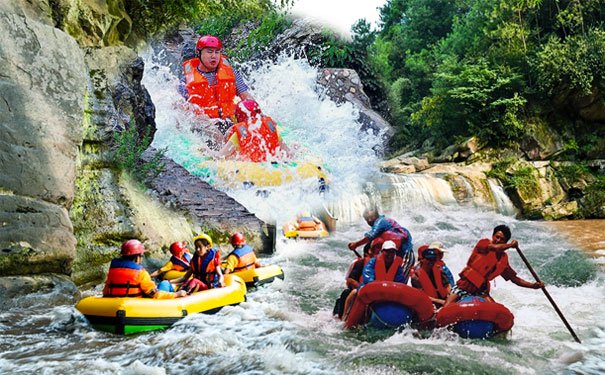 重庆出发国内旅游_重庆巴南龙泉谷高山漂流一日游<重庆漂流一日游，龙泉谷高山漂流，峡谷深潭、险滩瀑布、小桥流水！>