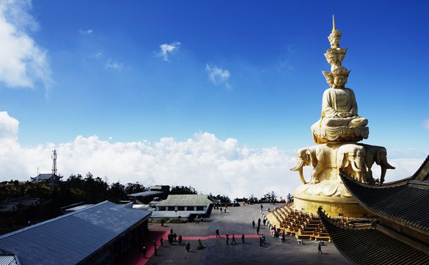 重庆出发国内旅游_【冬游】峨眉山+峨眉象城3日游<峨眉山冰雪节>