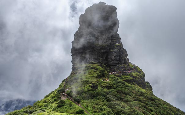 重庆到梵净山旅游_[0购物]贵州梵净山三日游[火车硬座]