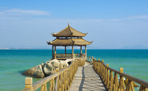 重庆到天涯海角旅游_[一价全含]海南三亚蜈支洲岛+南山+亚龙湾双飞5/6天旅游