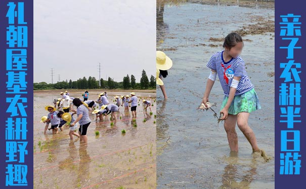 重庆出发亲子旅游_[农耕亲子游]重庆亲子农耕半日游[种田夏令营]<重庆亲子游，亲子农耕夏令营半日游，带着爸妈去种田，体会劳动的辛苦与喜悦体验田野中的野趣！>