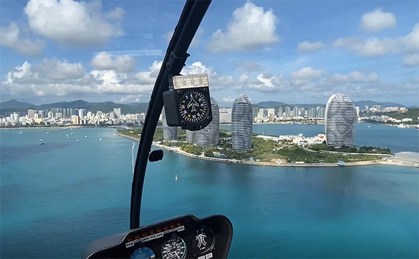 重庆到海南旅游_[海岛视界]三亚双飞5/6日游[蜈支洲岛+分界洲岛海景房+直升机+游艇出海]<高端海南三亚旅游，重庆直飞三亚，1晚分界洲岛海景房+海上直升机体验+蜈支洲岛+呀诺达热带雨林+游艇出海套餐！>