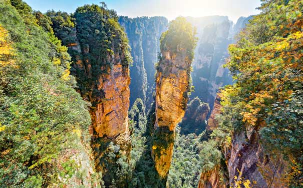 重庆出发纯玩旅游_[轻奢小团]重庆到张家界四日旅游[黄石寨+金鞭溪+袁家界+天子山+玻璃桥]